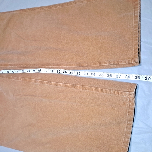 Carhartt Carpenter Jeans/Pants Dungaree Fit Men's 38x29 Tan Hammer Loop 8-Pocket - Picture 12 of 12